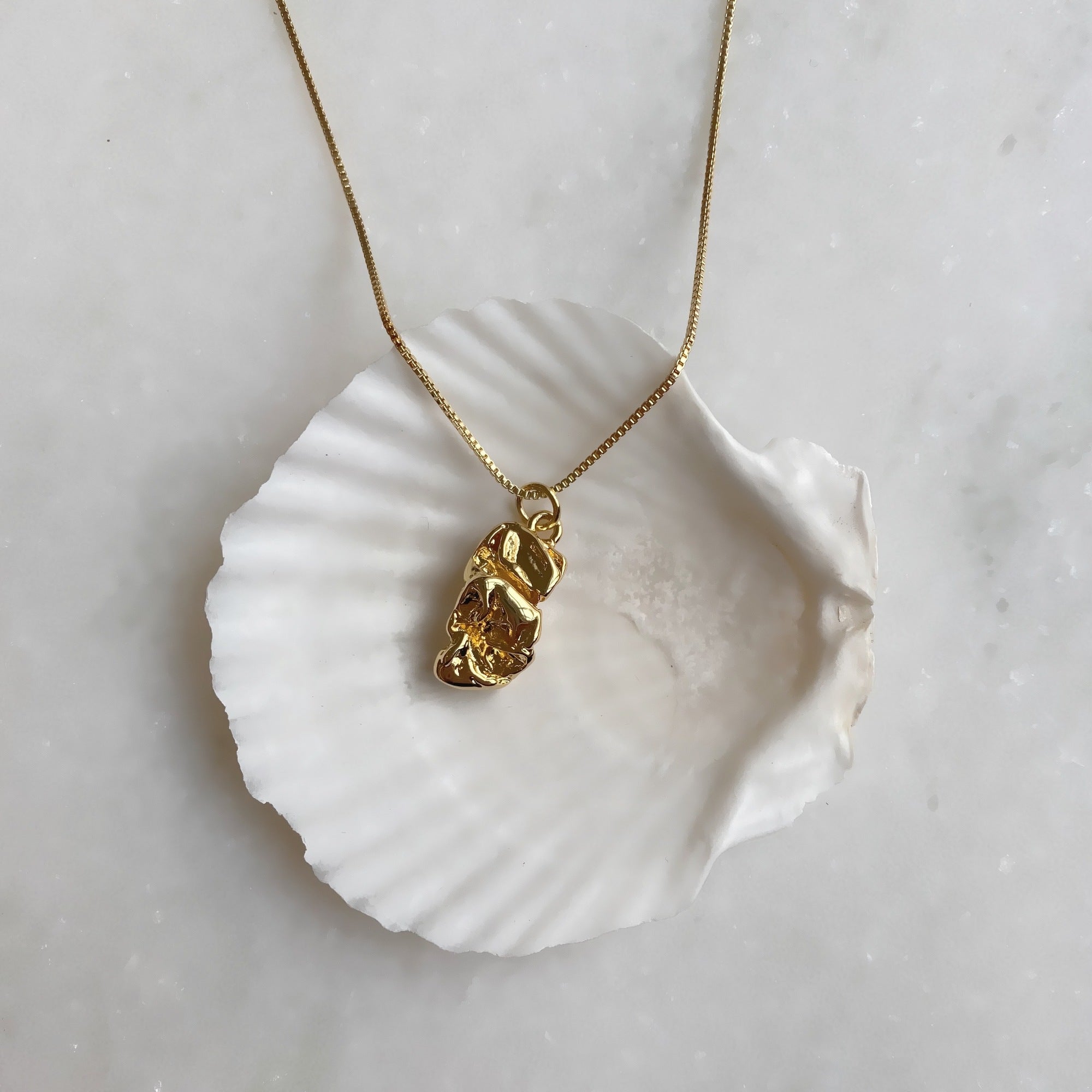 Noelle Necklace - 18 carat gold plated