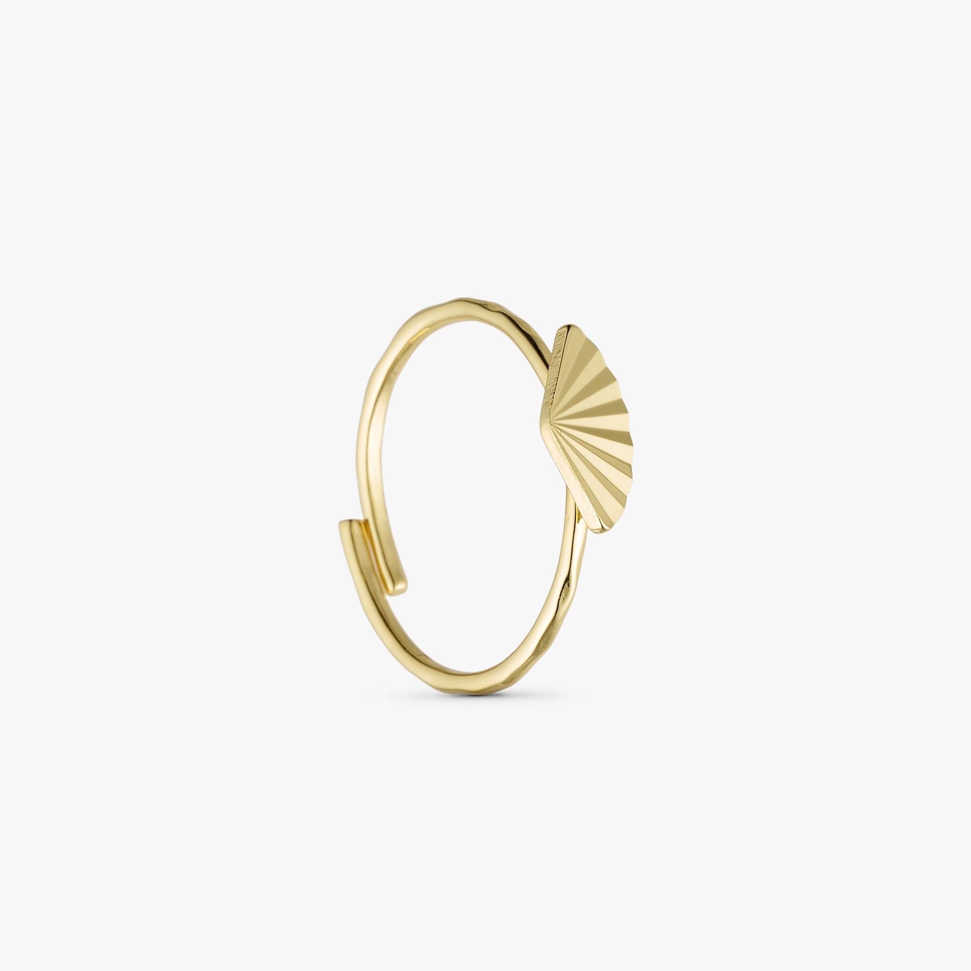 Luna Ring - 18 carat gold plated