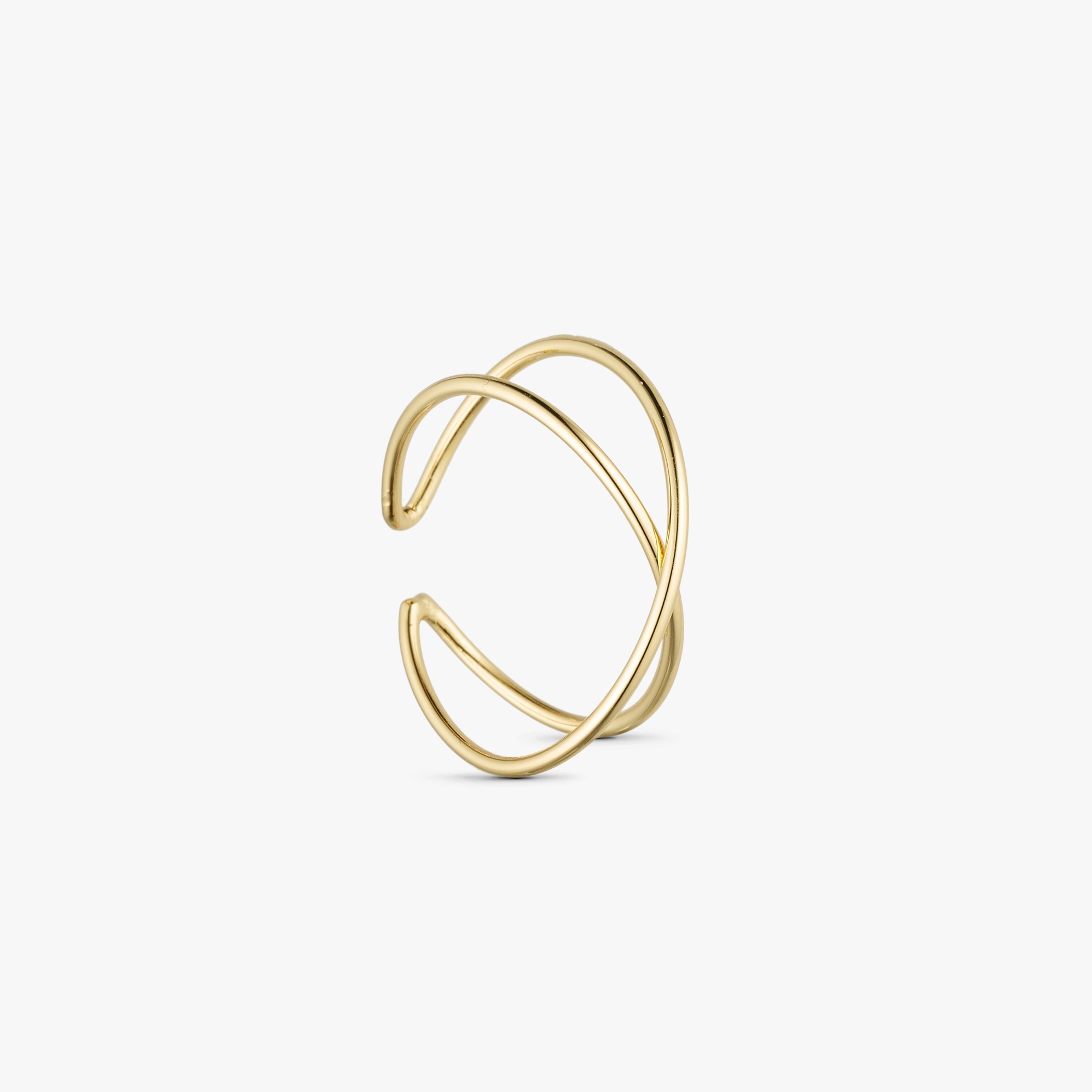 Mia Ring - 18 carat gold plated