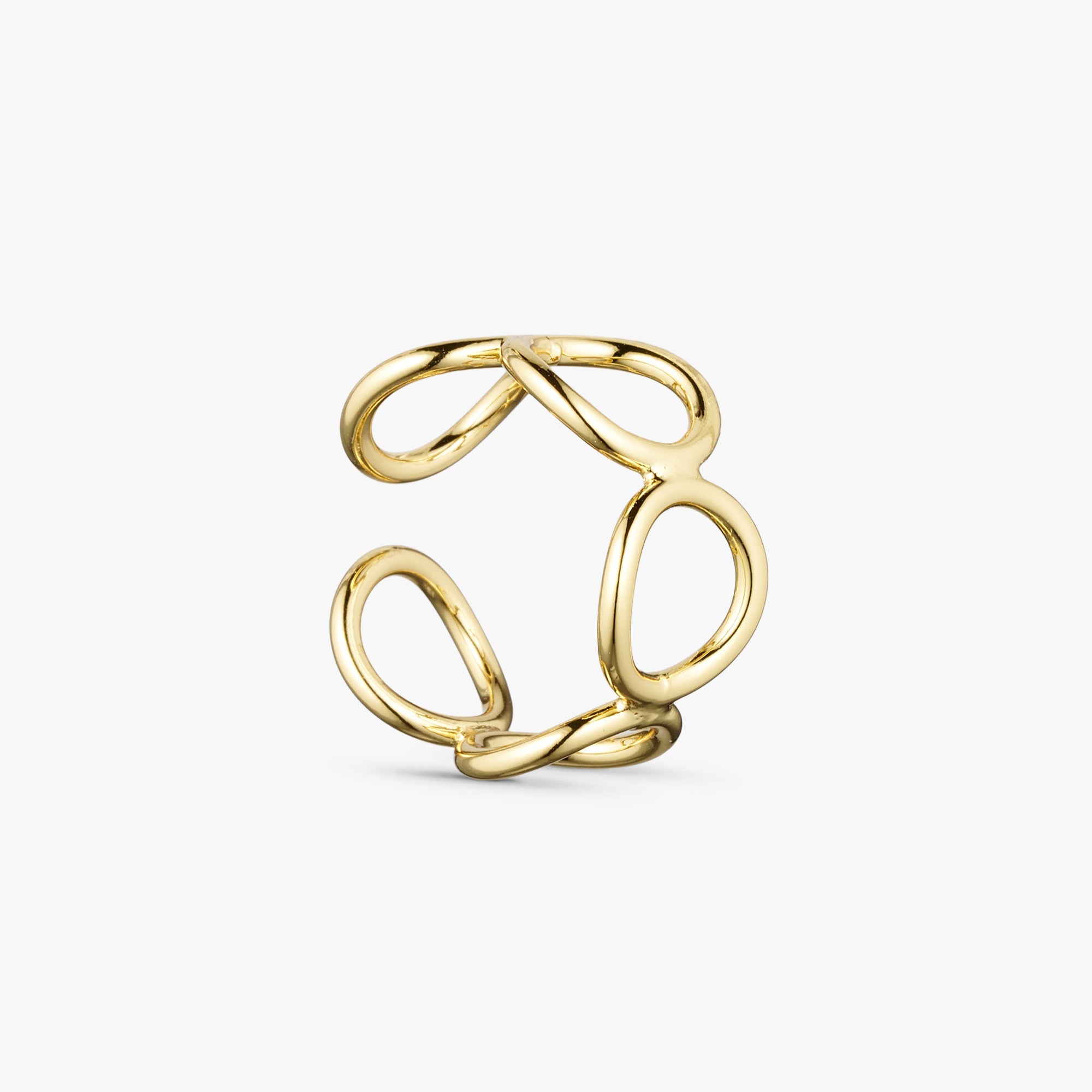 Ellen Ring - 18 carat gold plated