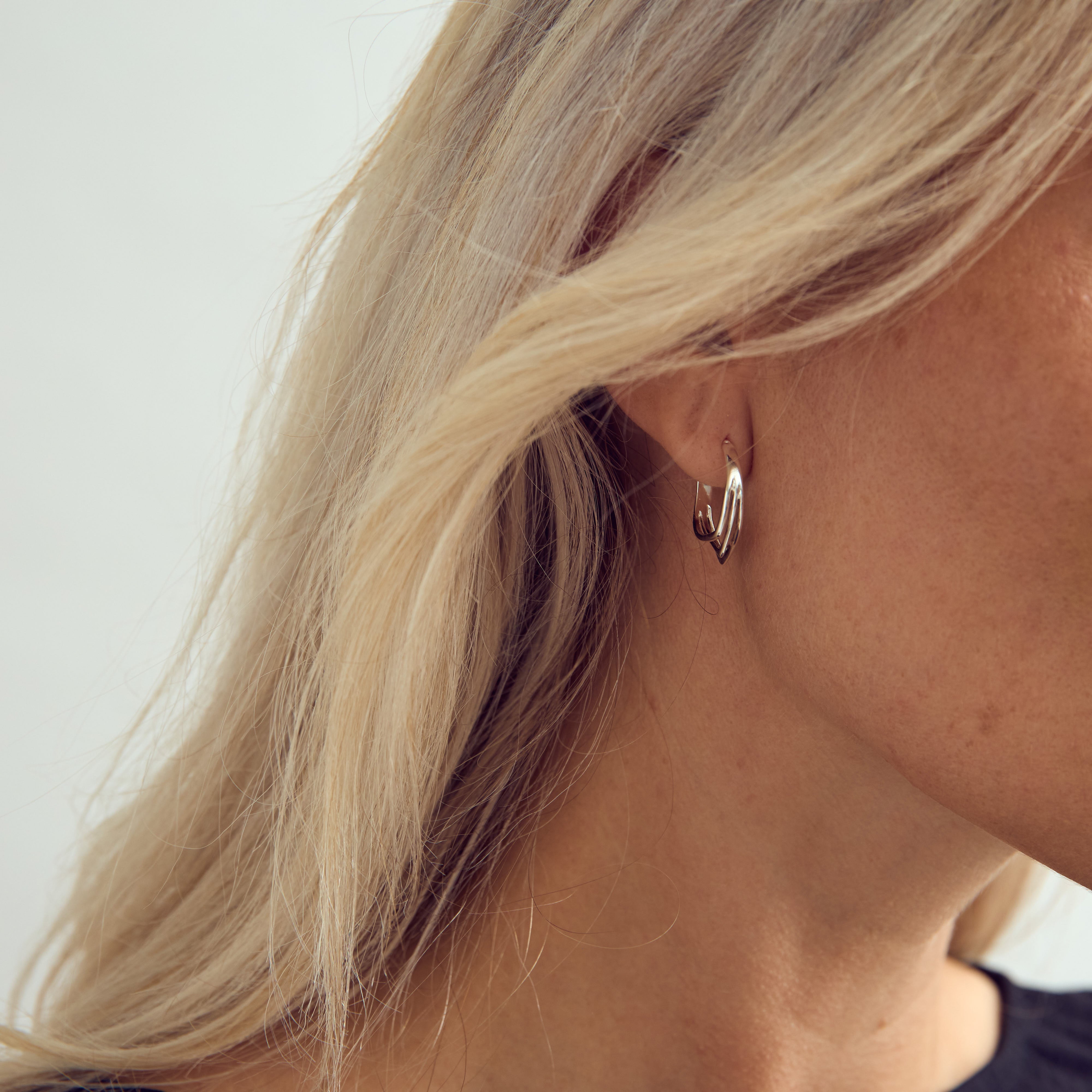 Gry Earrings - Silver Plated