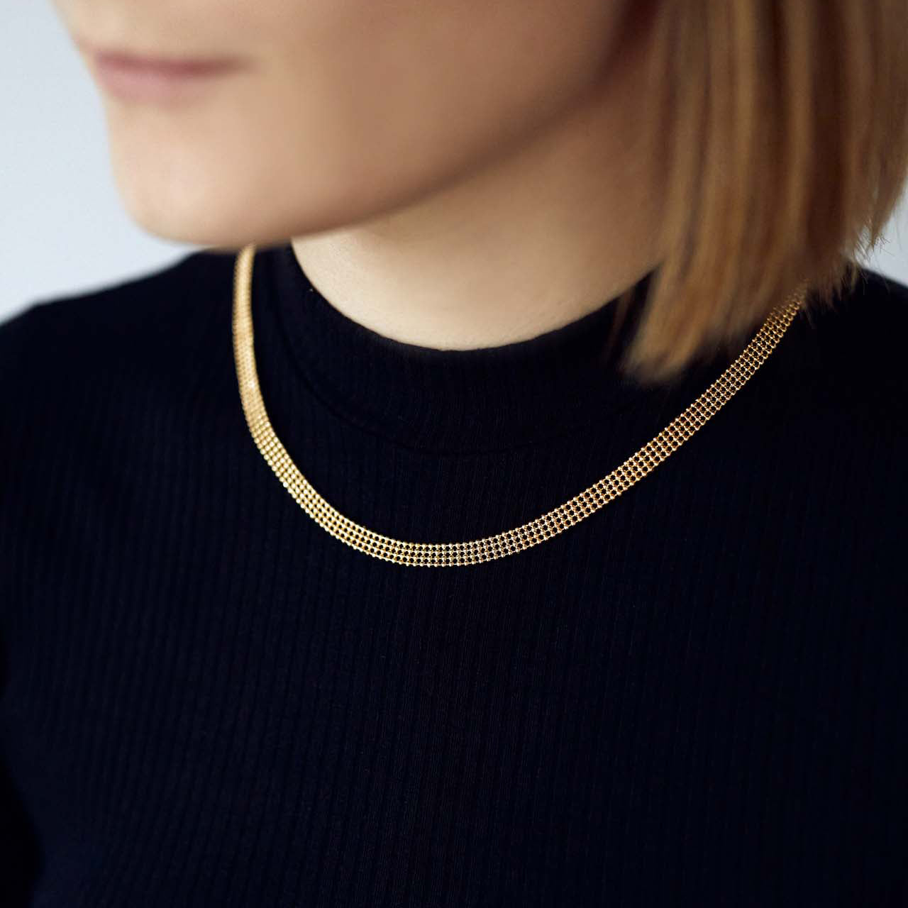 Eden Necklace - 18 carat gold plated