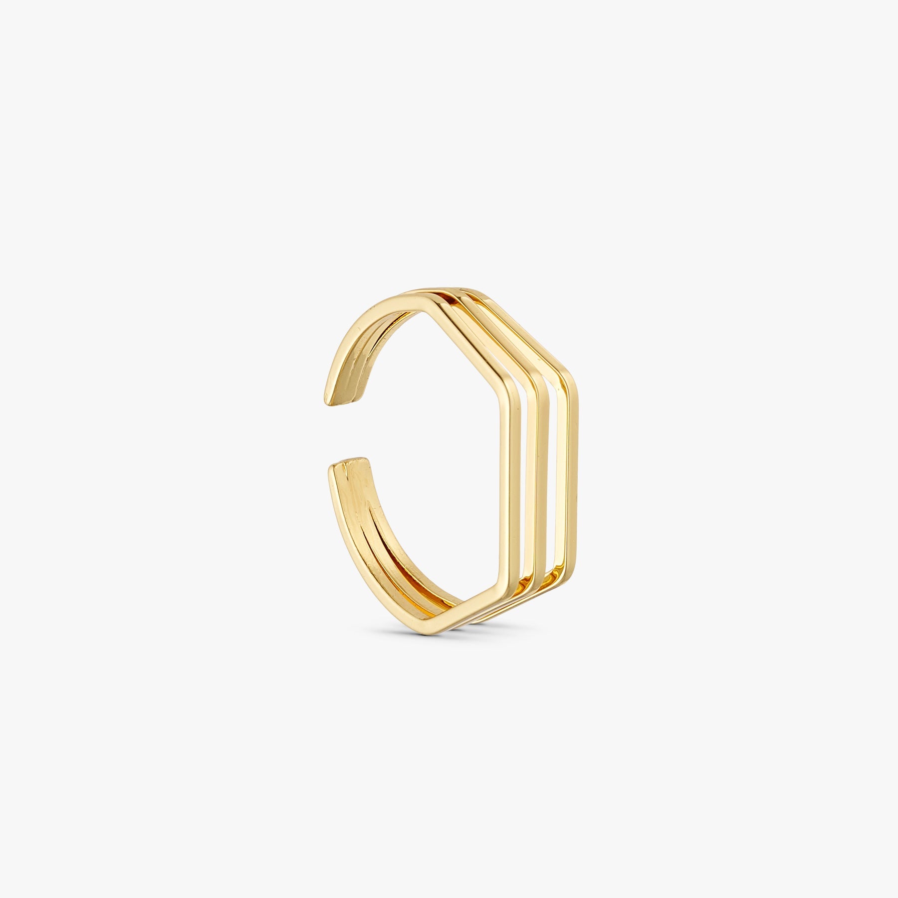 Andrea Ring - 18 carat gold plated