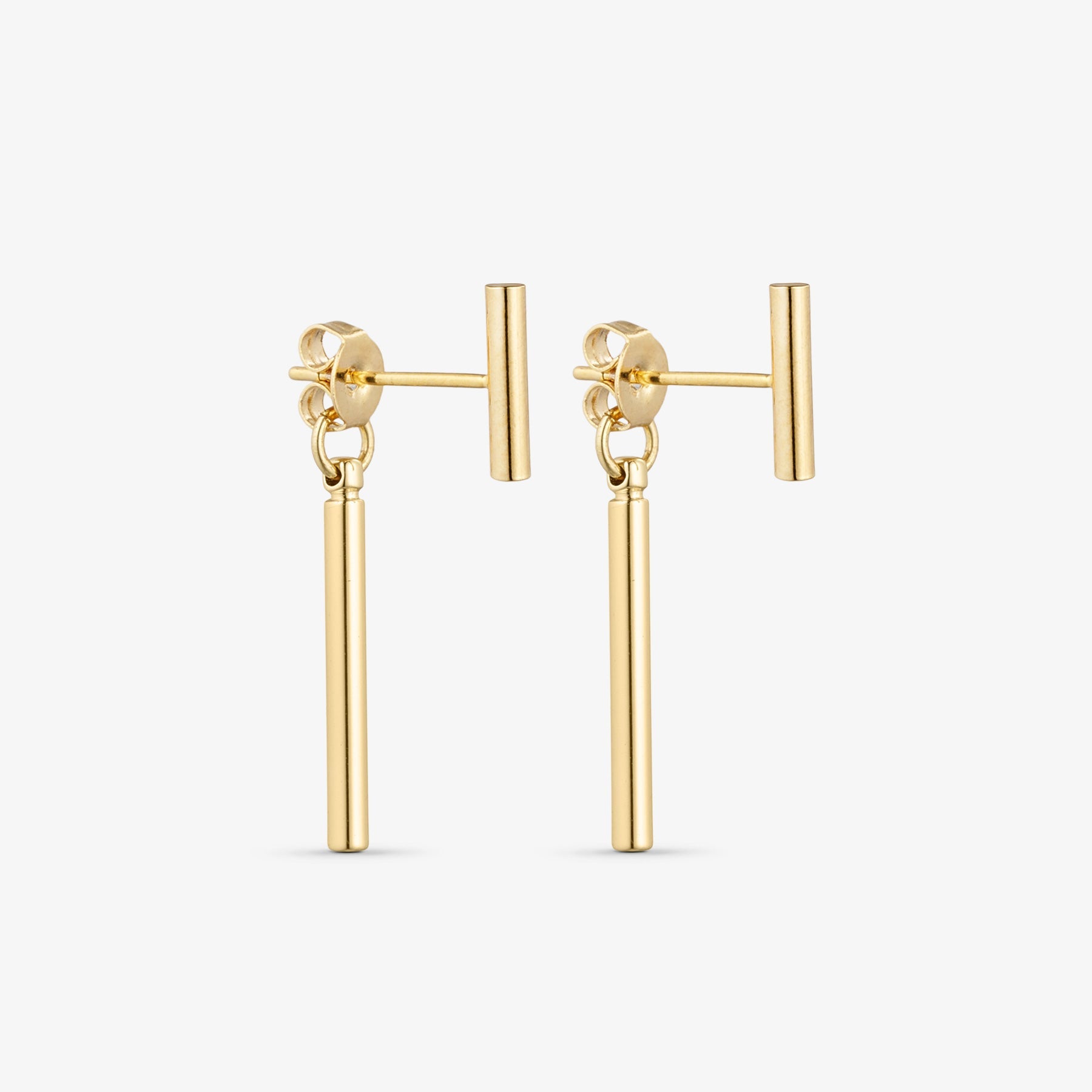 Barbara Earrings - 18 carat gold plated