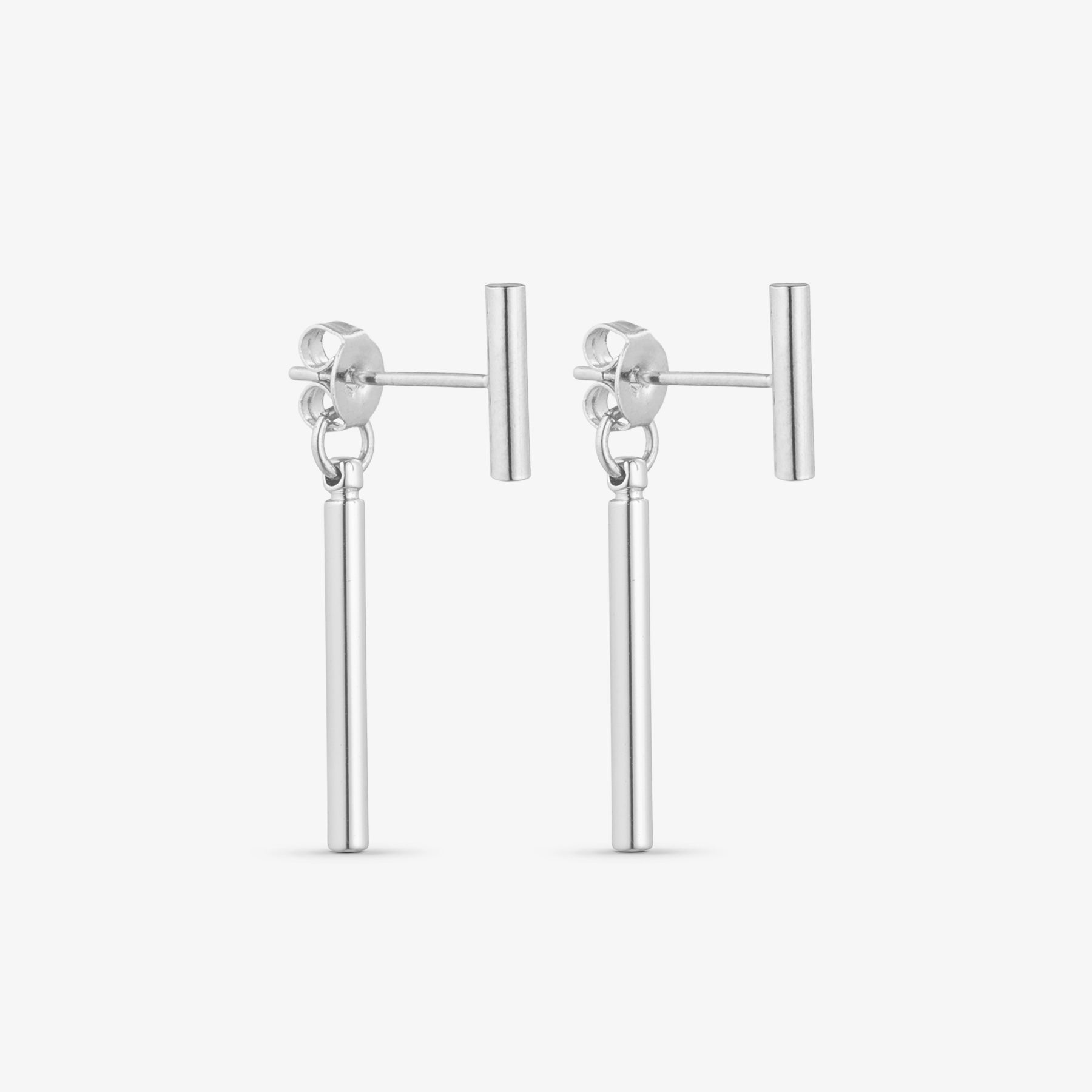 Barbara Earrings - Silver Plated