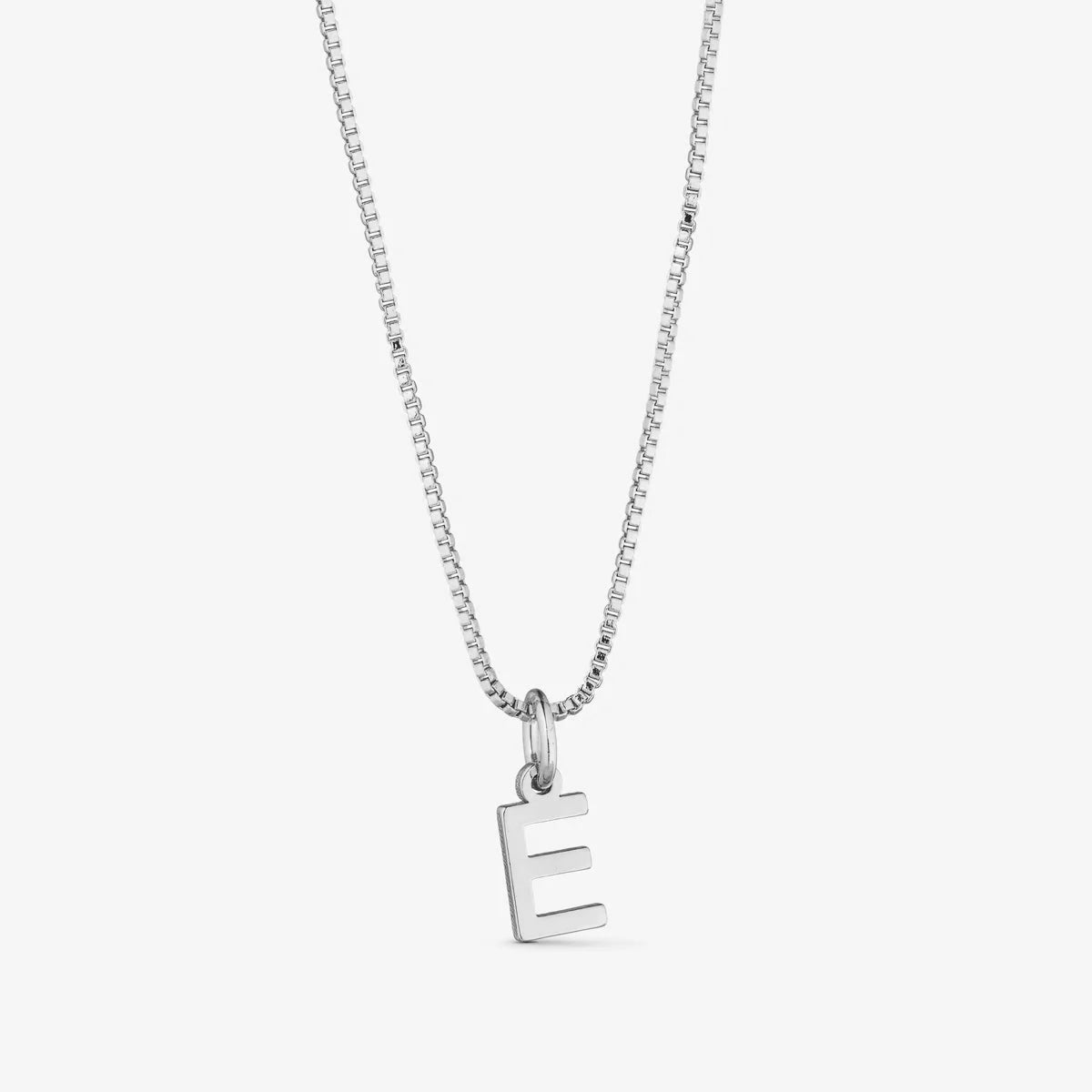 Letter Necklace A-Z - Silver Plated