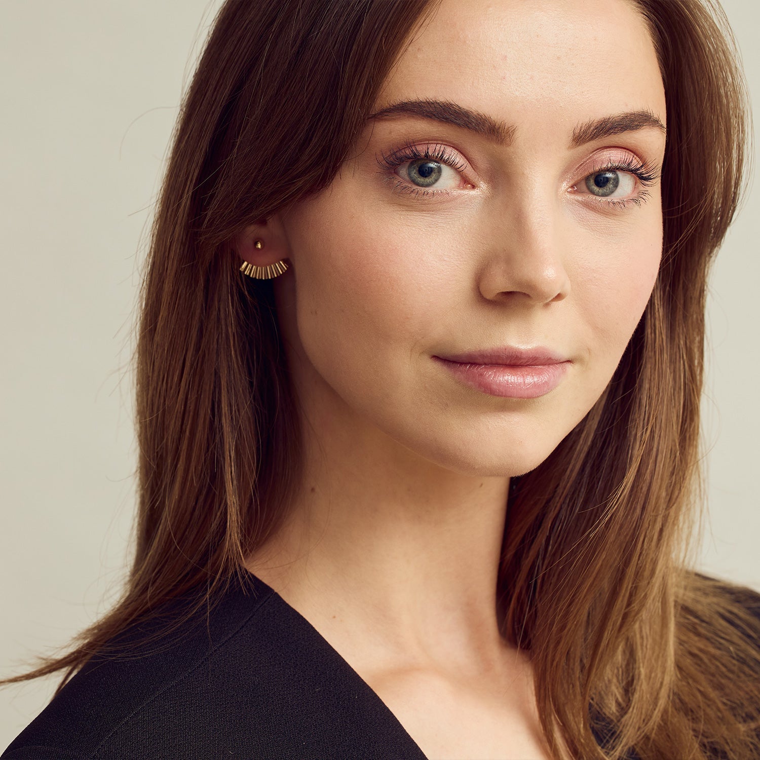 Luna Earrings - 18 carat gold plated