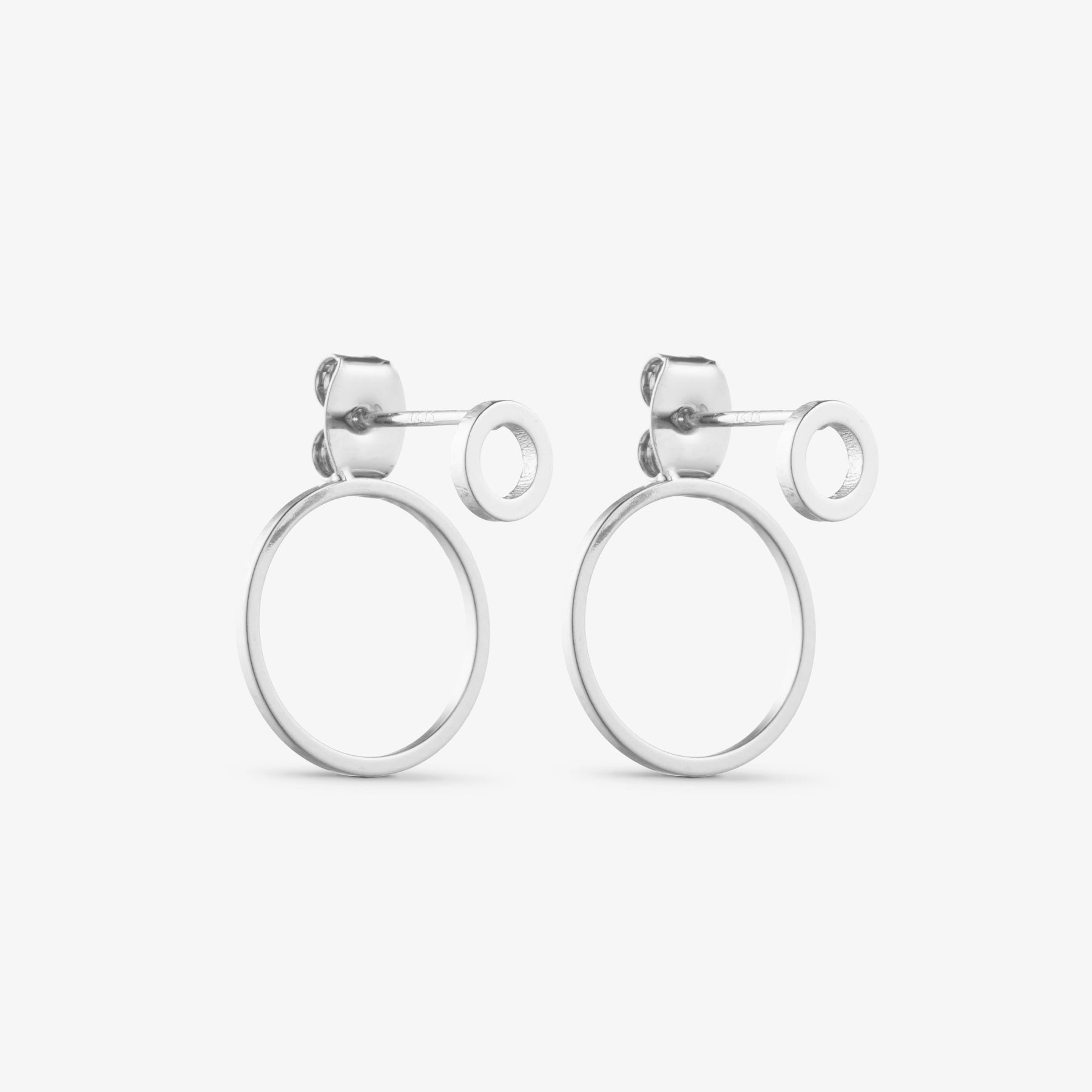 Ellen Earrings - Silver Plated