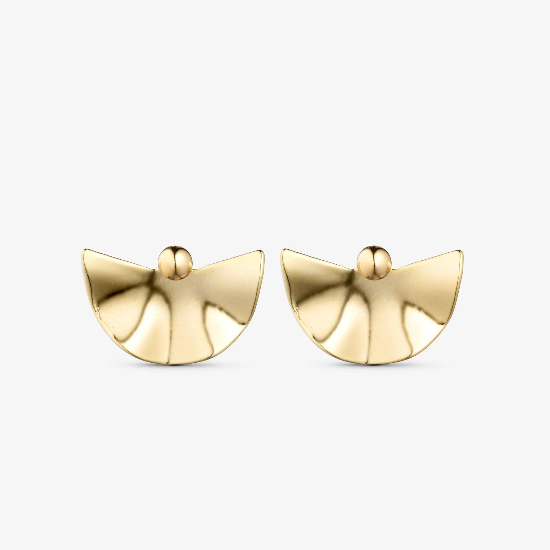 Elvira Earrings - 18 carat gold plated