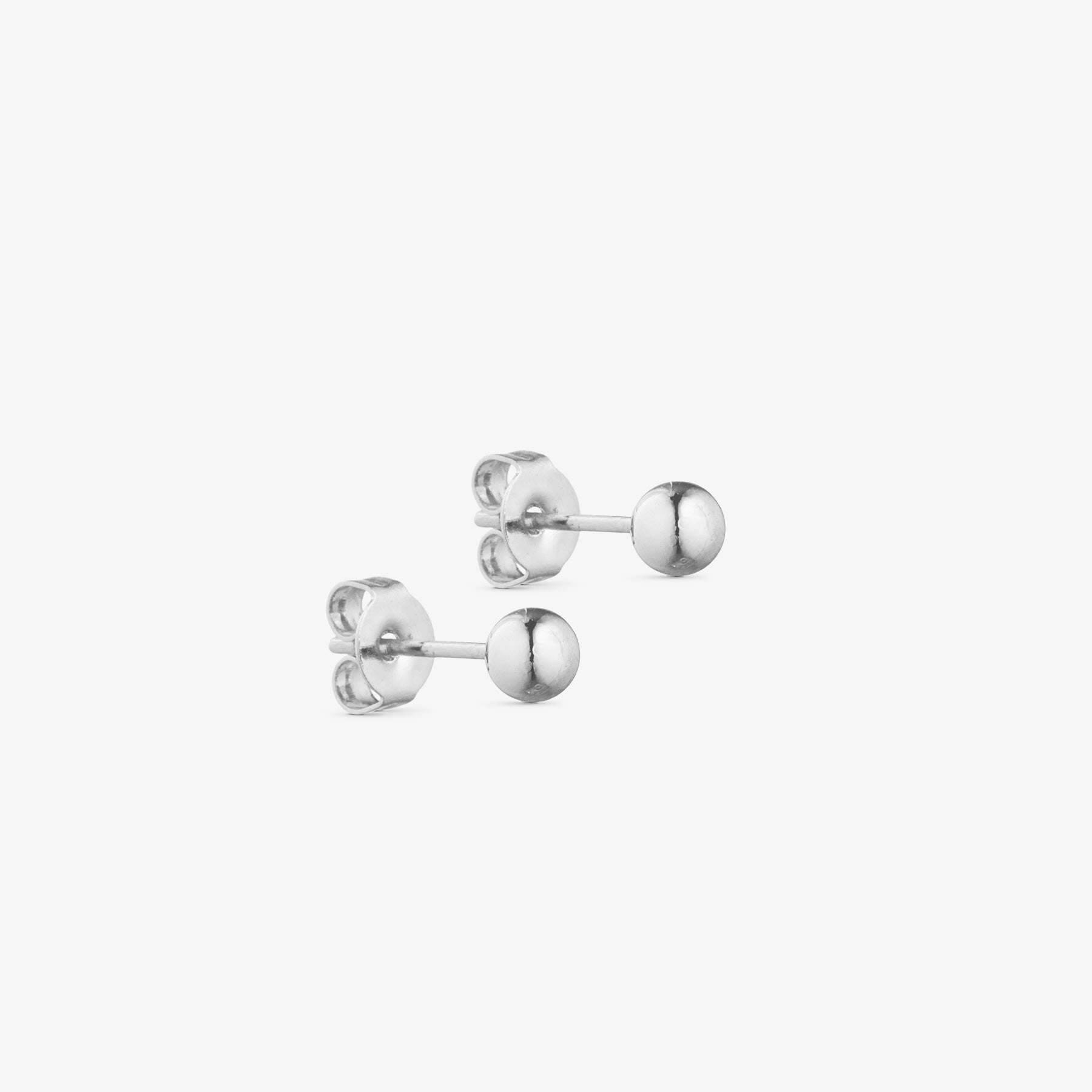 Eva Ear Studs - Silver Plated