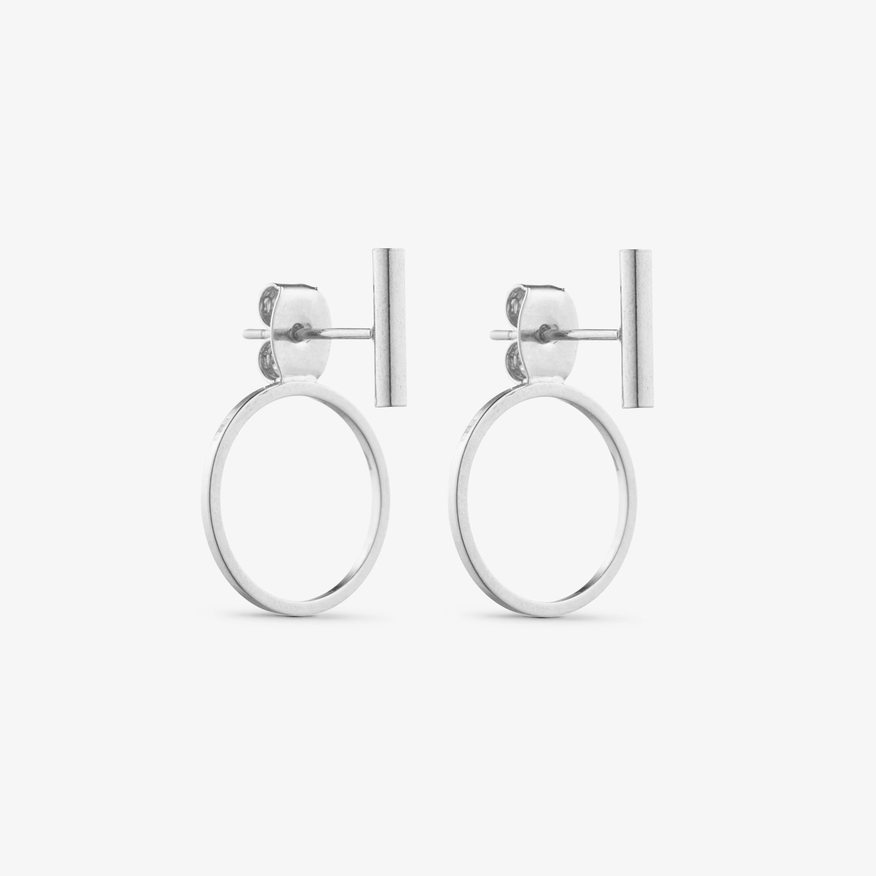 Fiona Earrings - Silver Plated