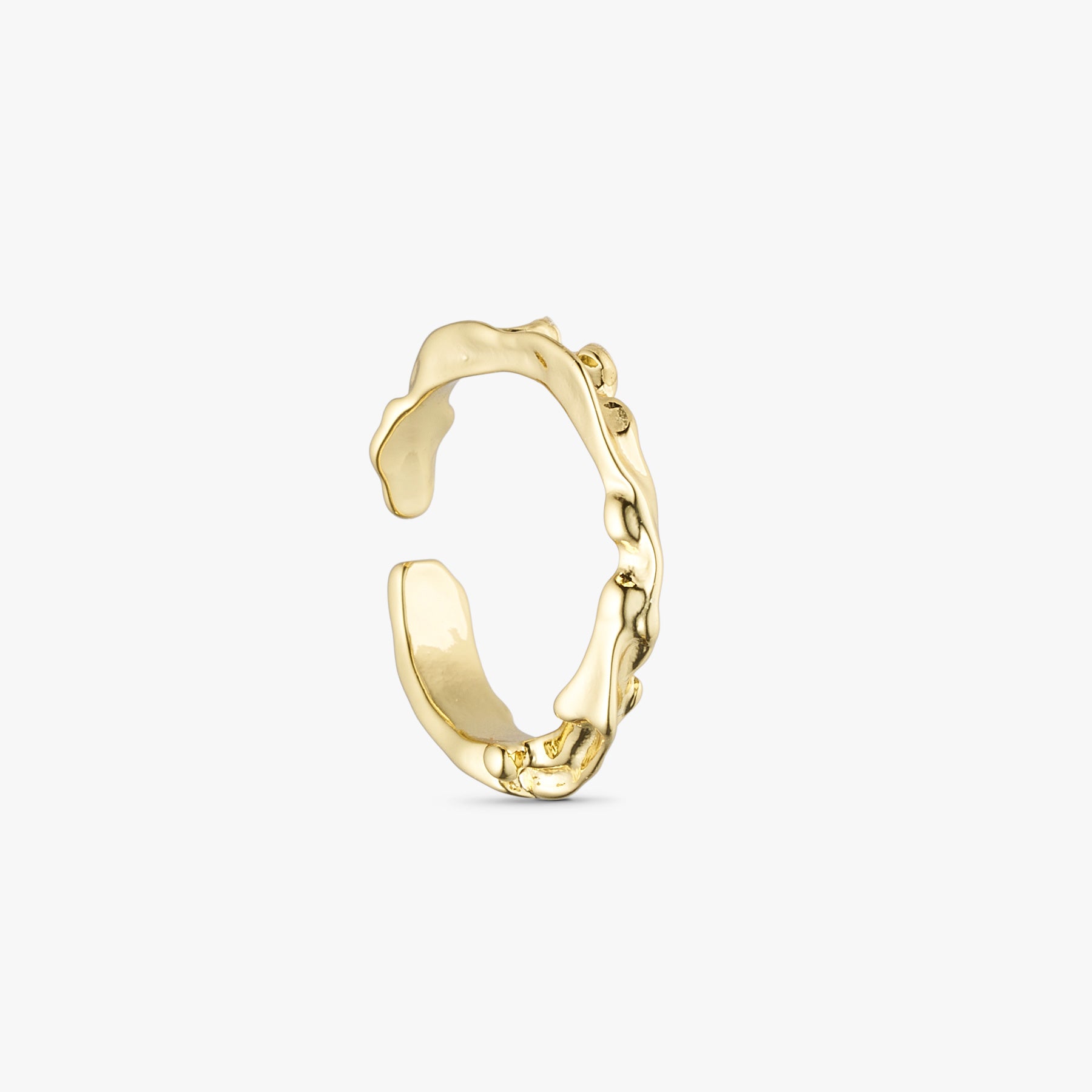 Noelle Ring Small - 18 carat gold plated