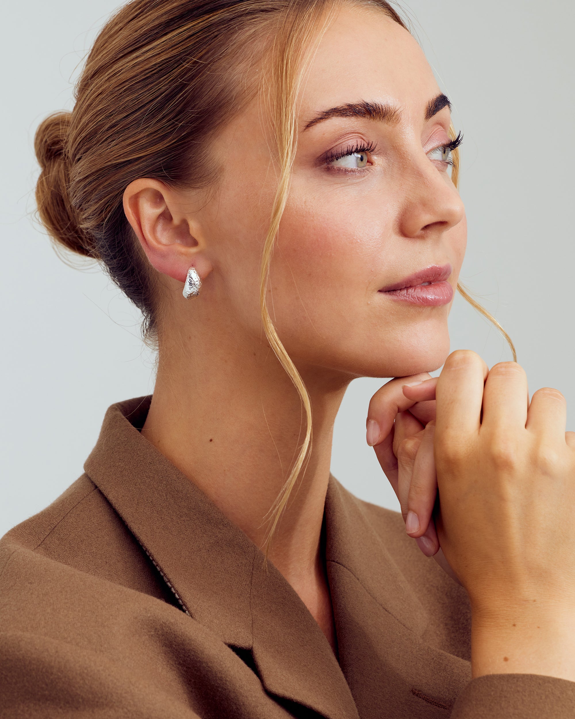 Dea Earrings - Silver plated