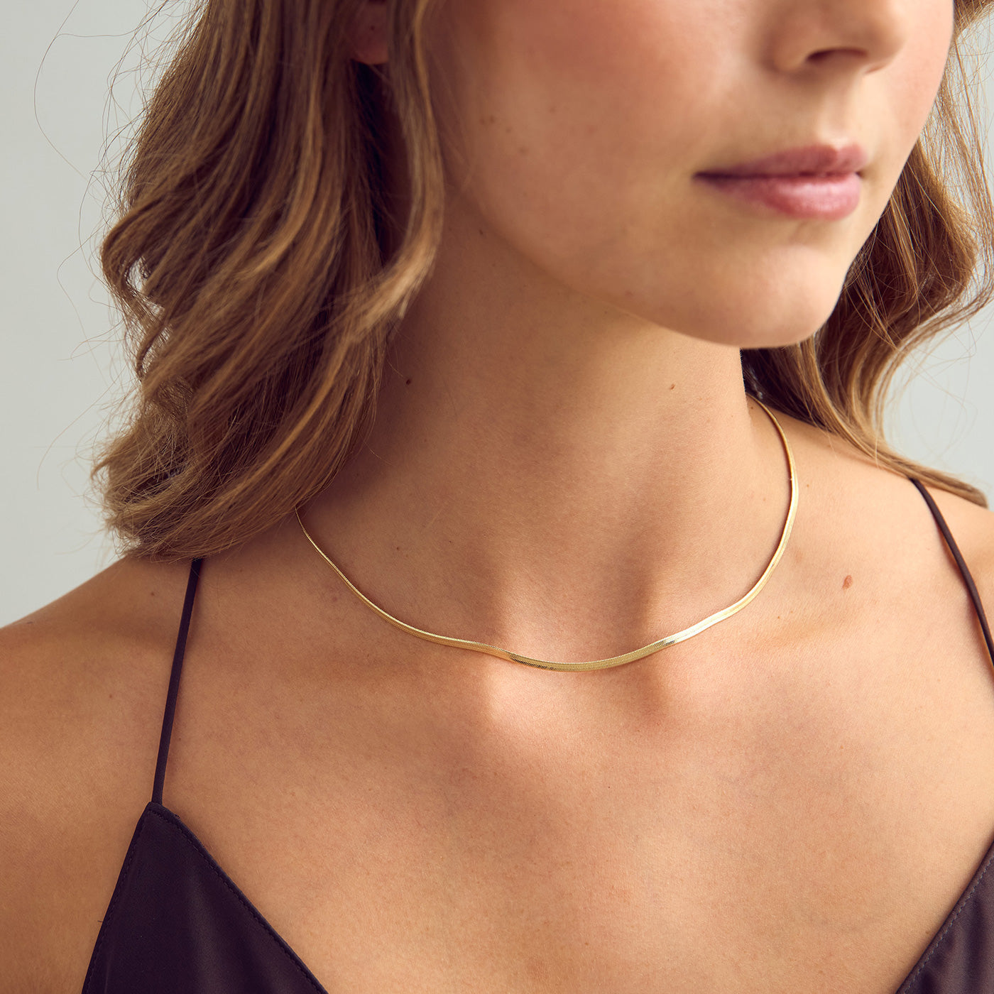 Laura Necklace - 18 carat gold plated