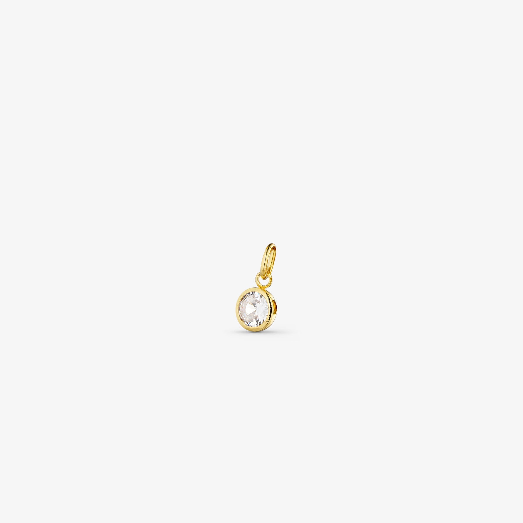 Lili Maria Pendant - Zirconia - 18 carat gold plated