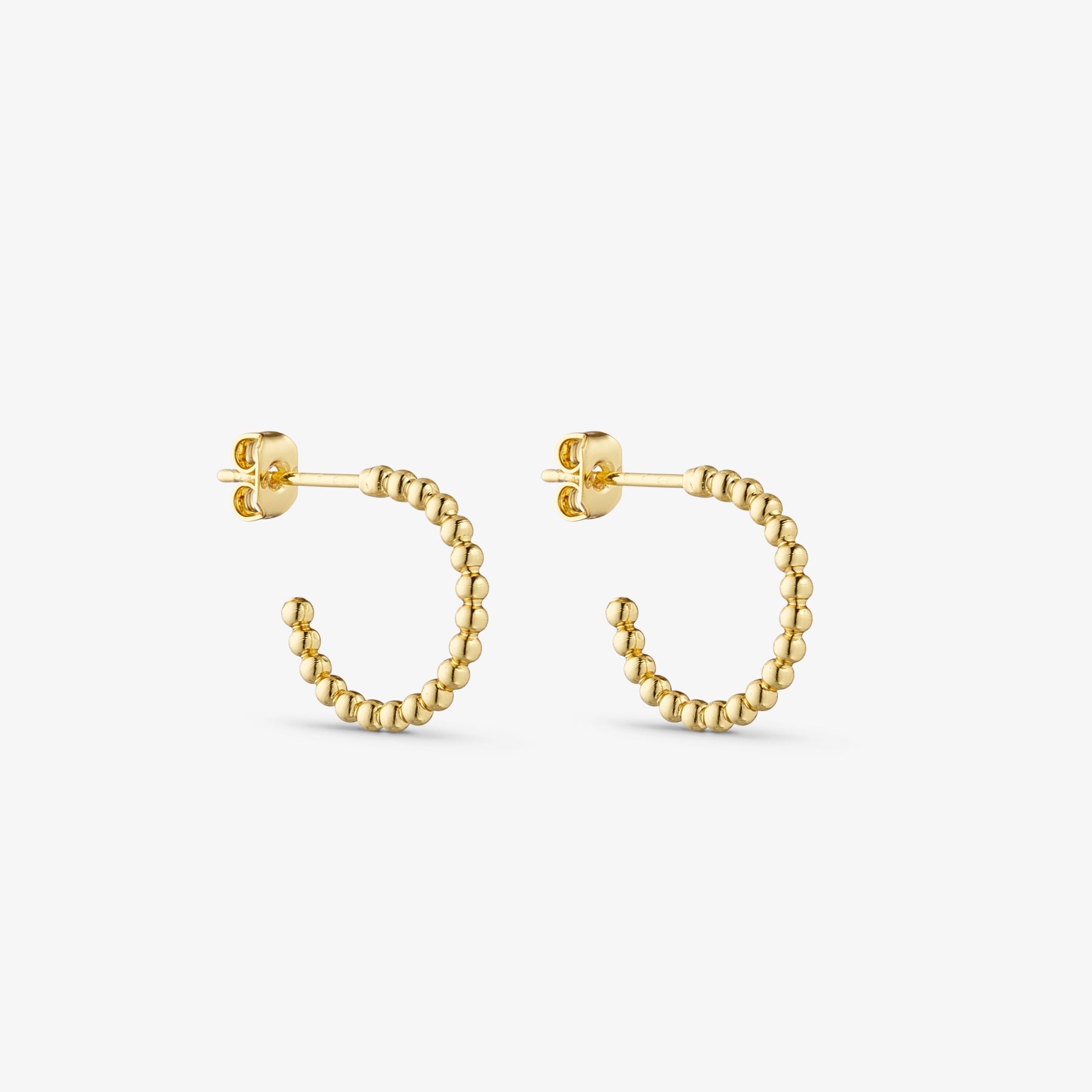 London Earrings Small - 18 carat gold plated