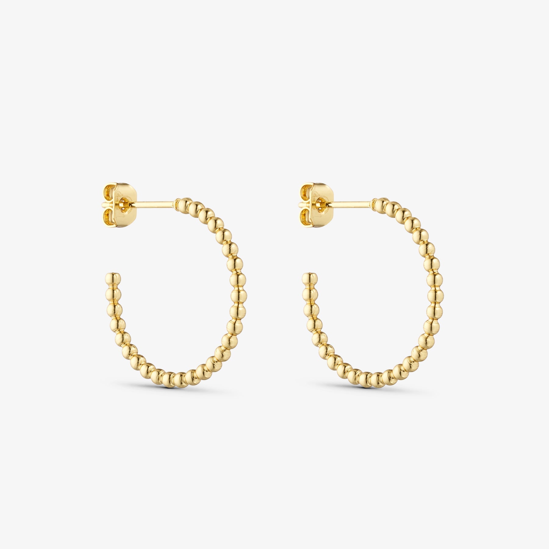 London Earrings MEDIUM - 18 carat gold plated