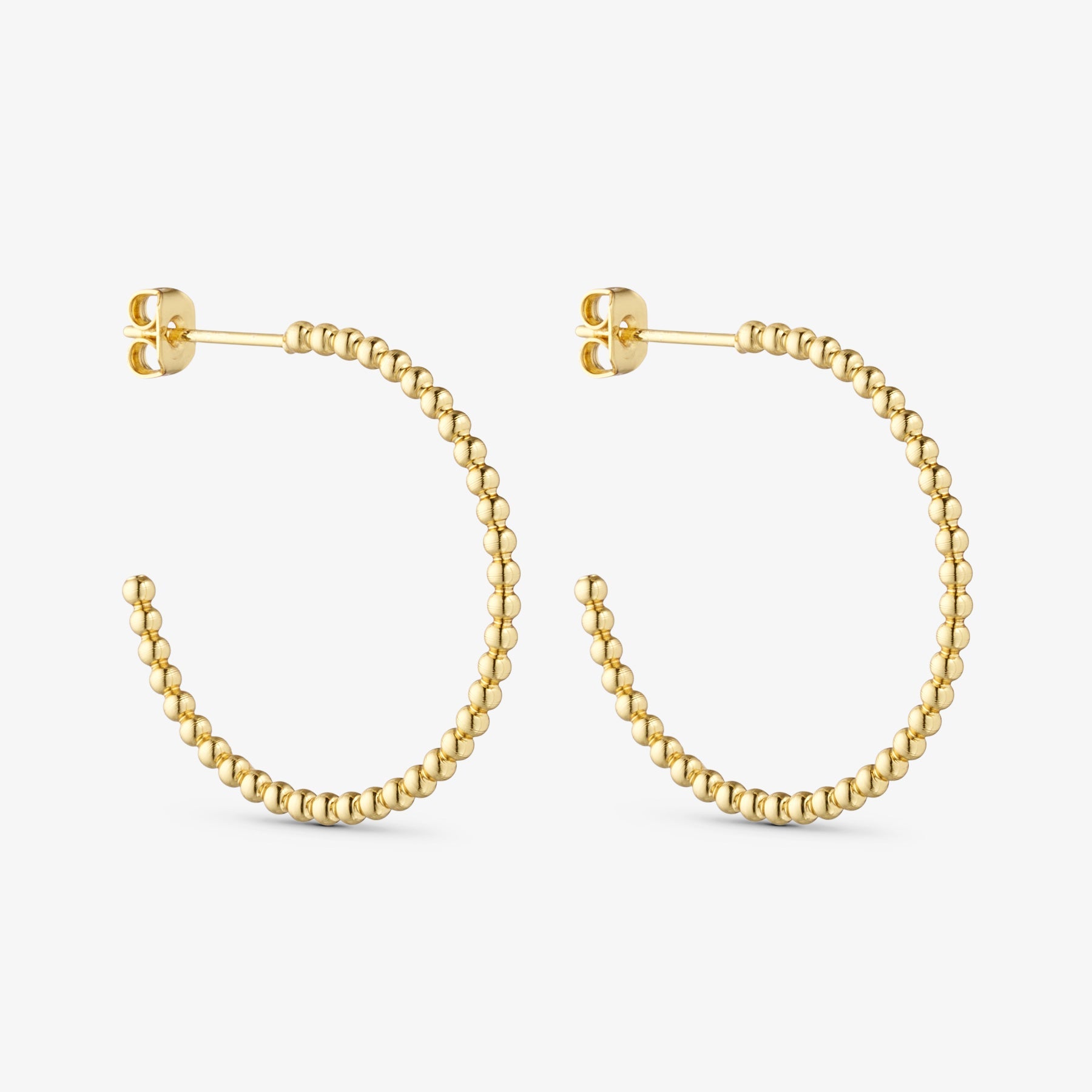 London Earrings LARGE - 18 carat gold plated