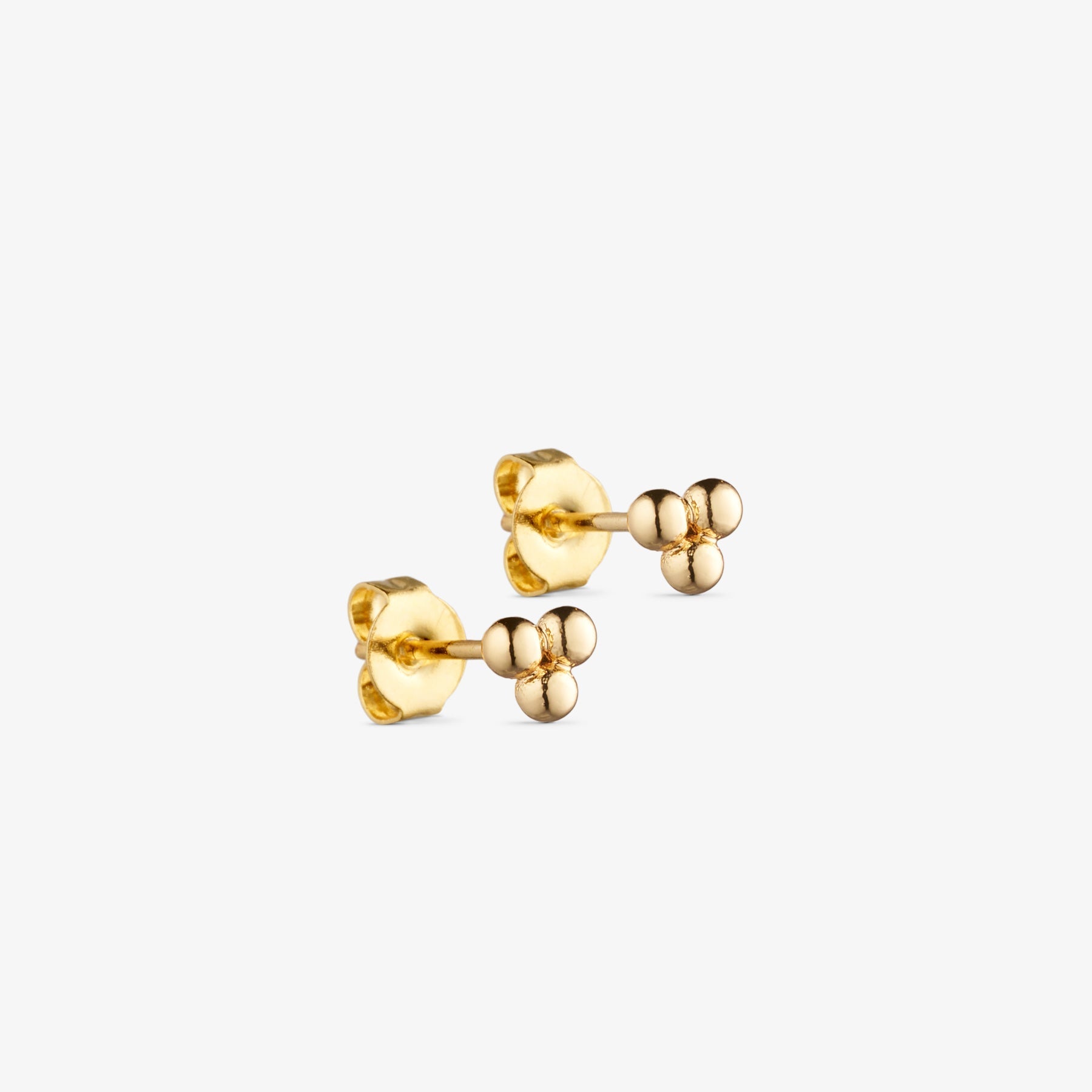 London Stud Earrings - 18 carat gold plated