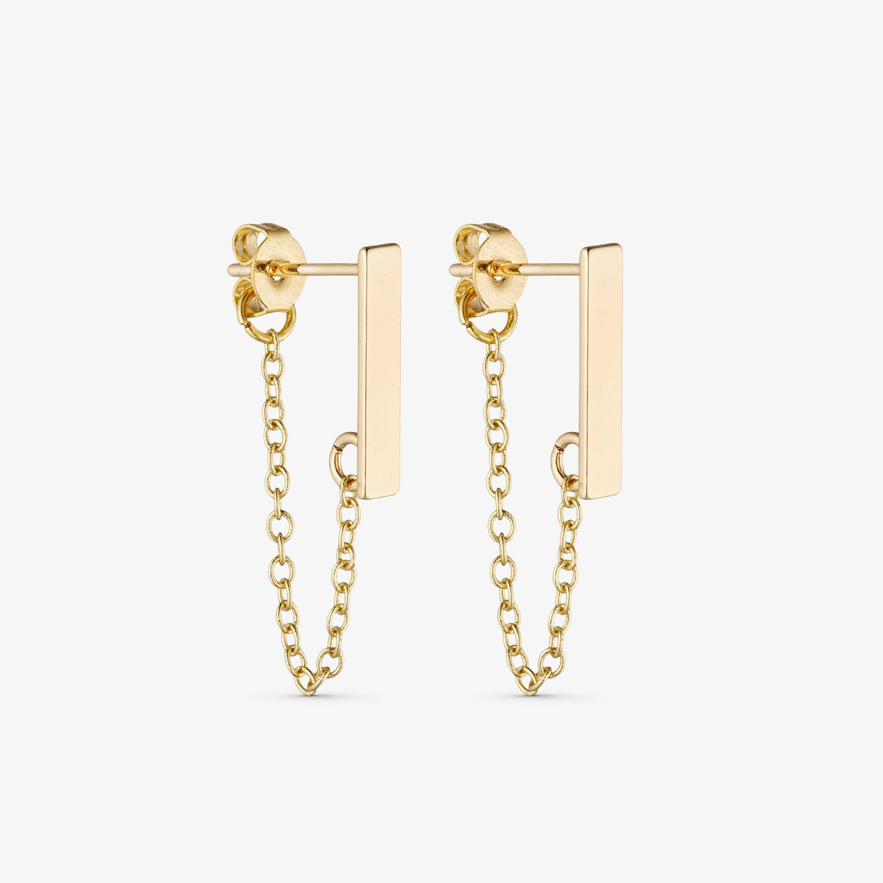 Louie Earrings - 18 carat gold plated