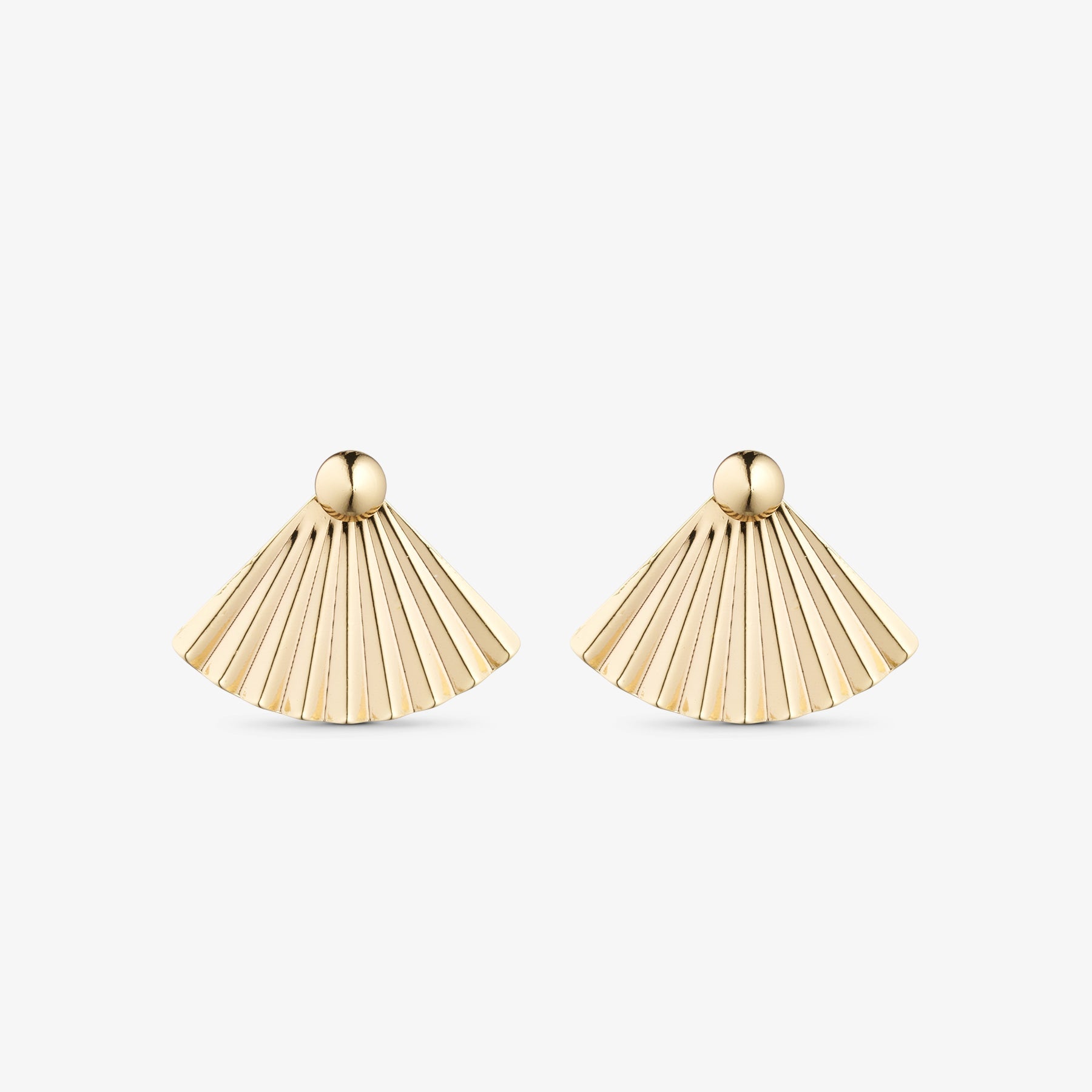 Luna Earrings - 18 carat gold plated