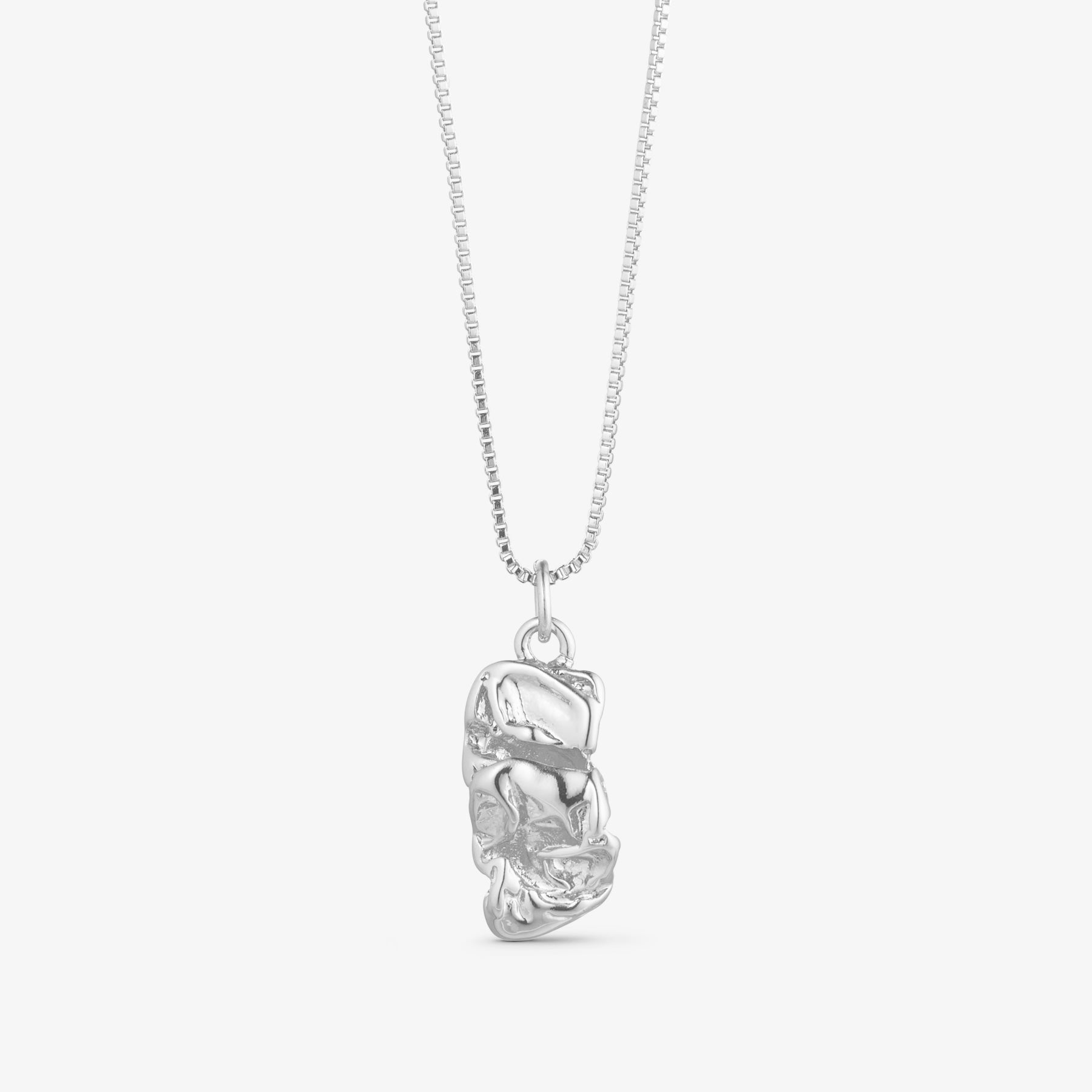 Noelle Necklace - Silver Plated