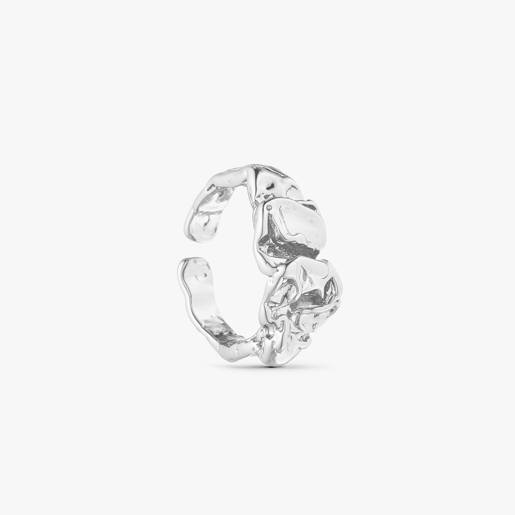 Noelle Ring Large - Silver plated