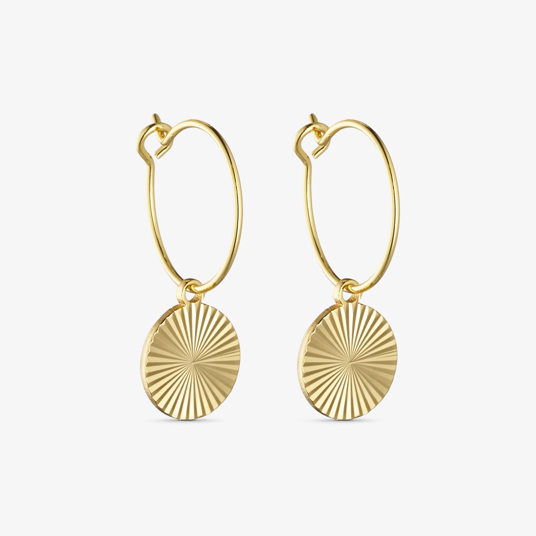 Scarlett Hoop Earrings - 18 carat gold plated