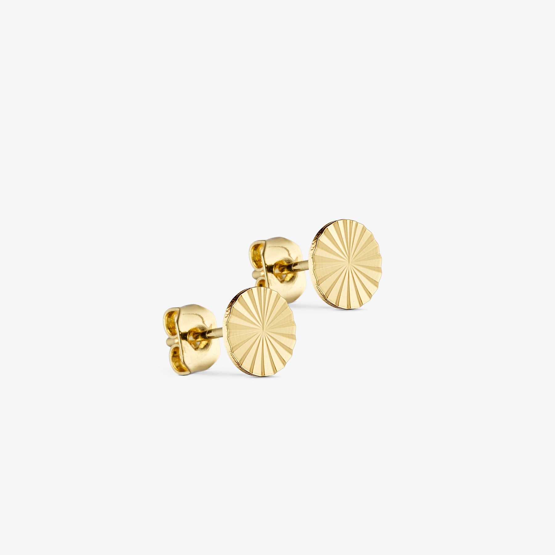 Scarlett Stud Earrings - 18 carat gold plated