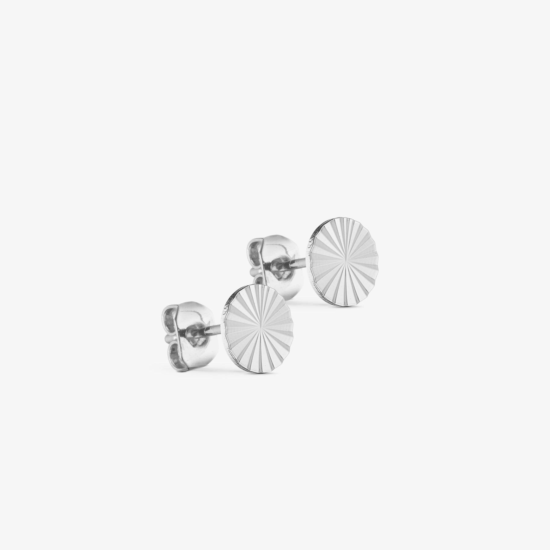 Scarlett Stud Earrings - Silver plated