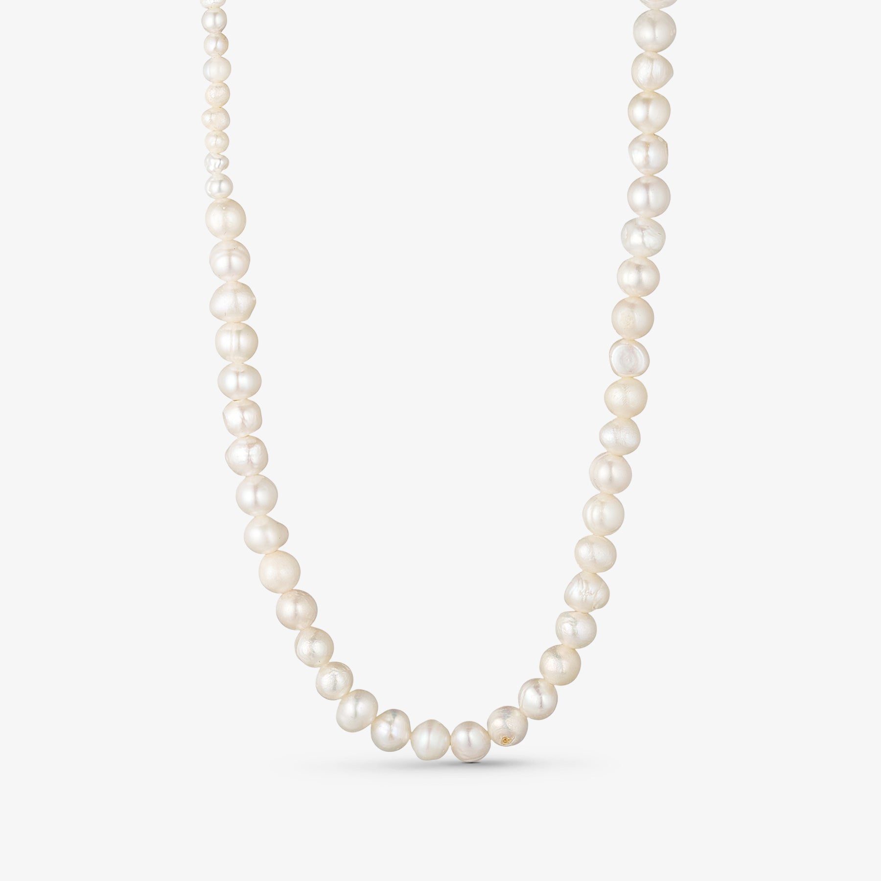 Vega Pearl Necklace - 18 carat gold plated