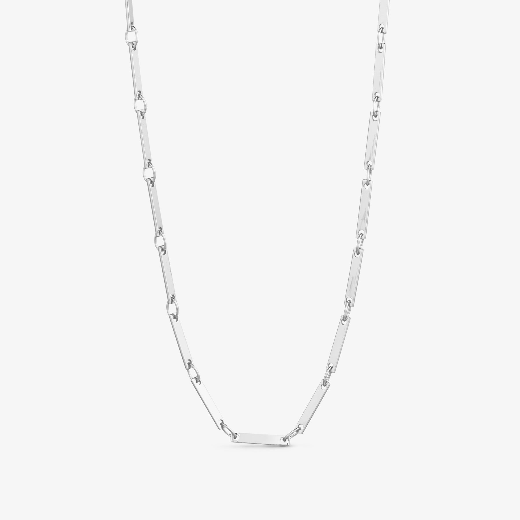 York Necklace - Silver plated