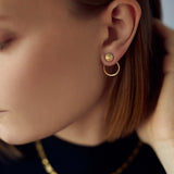 Jewelry Set - Scarlett Necklace / Scarlett Earrings / Scarlett Ring - 18 carat gold plated