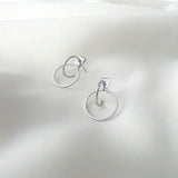 Sharin Earrings - Silver Plated