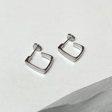 Olivia Earrings - Silver Plated