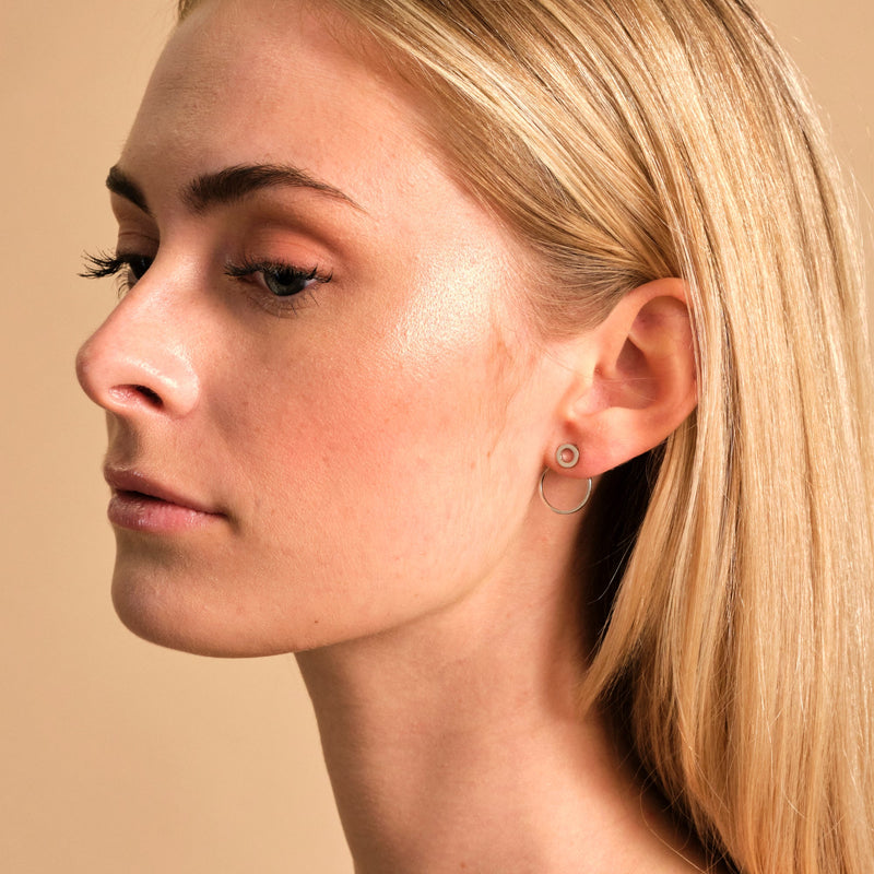 Ellen Earrings - Silver Plated
