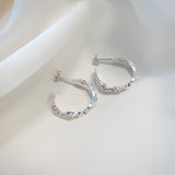 Noelle Earrings SMALL - Silver Plated