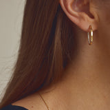 Mille Earrings - 18 carat gold plated