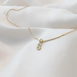 Letter Necklace - 18 carat gold plated