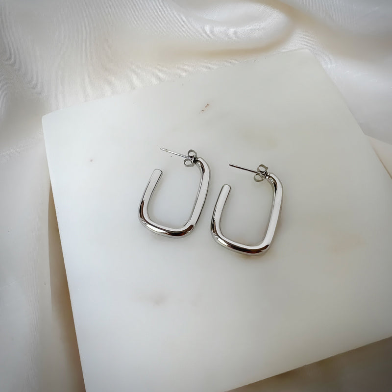 Dawn Earrings - Silver Plated