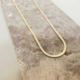 Laura Necklace - 18 carat gold plated
