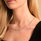 Laura Necklace - Silver Plated