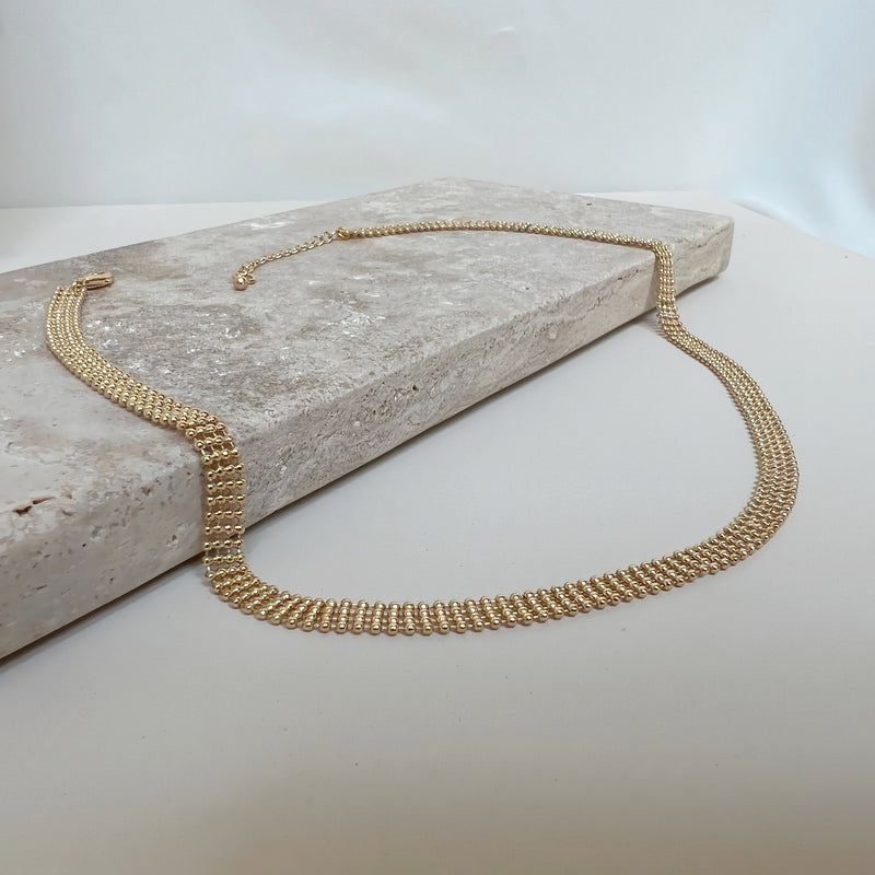Eden Necklace - 18 carat gold plated