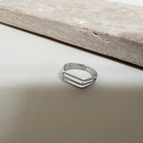 Andrea Ring - Silver Plated