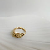 Victoria Ring - 18 carat gold plated