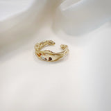Ofelia Ring - 18 carat gold plated