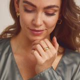 Ofelia Ring - 18 carat gold plated