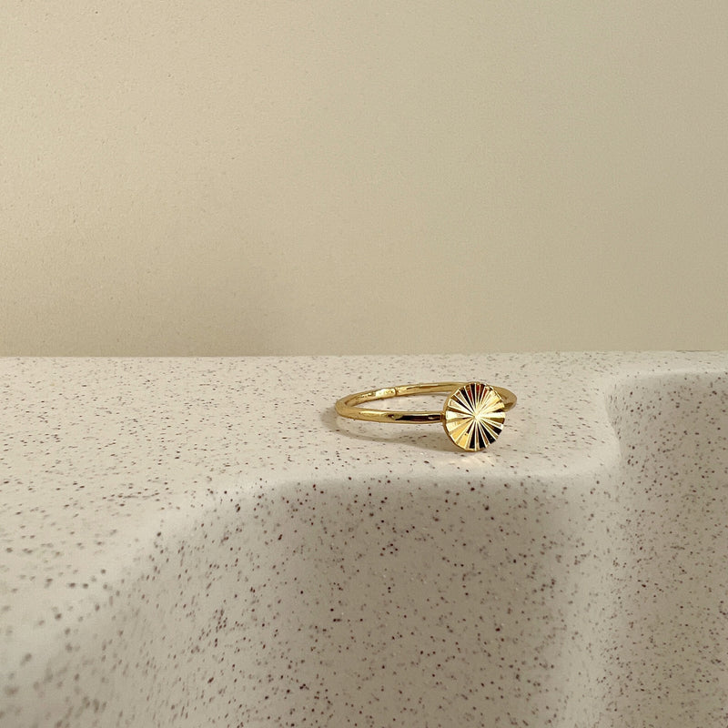 Scarlett Ring - 18 carat gold plated