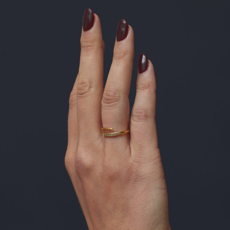 Elin Ring - 18 carat gold plated