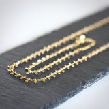 Ave Necklace - 18 carat gold plated